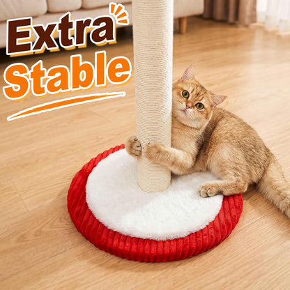 🔥 Limited-Time Deal: Interactive Carousel Cat Scratcher with Hanging Toys