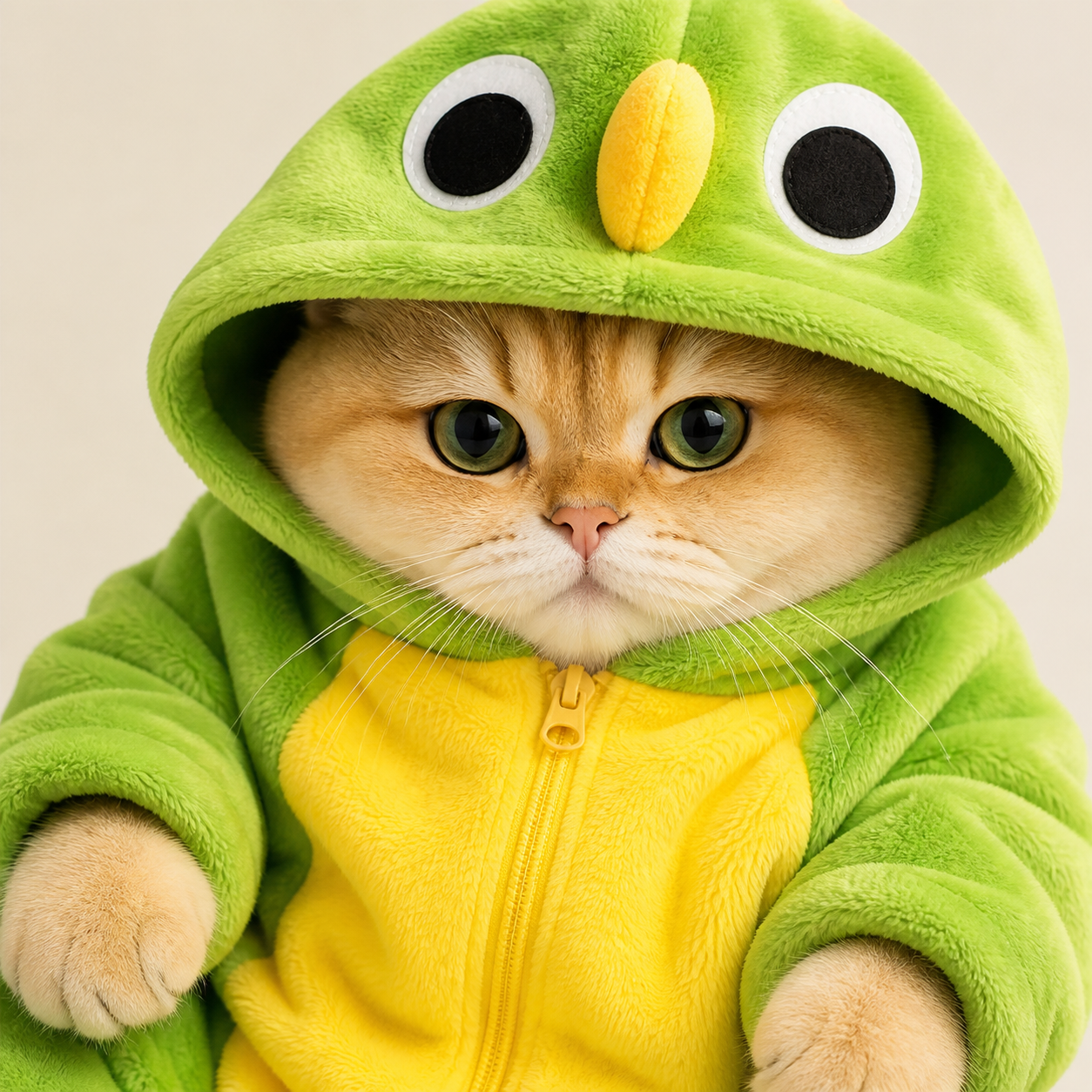 Cozy Dinosaur Cat Costume – Soft Hooded Jumpsuit with 2 Styles